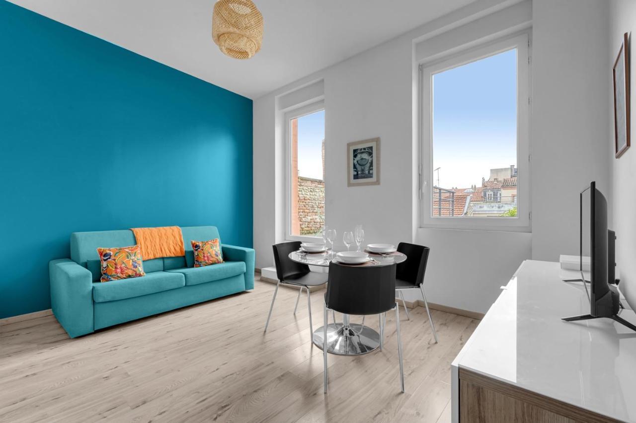 Ferienwohnung Terrasse Riquet - En Plein Coeur De Toulouse Exterior foto