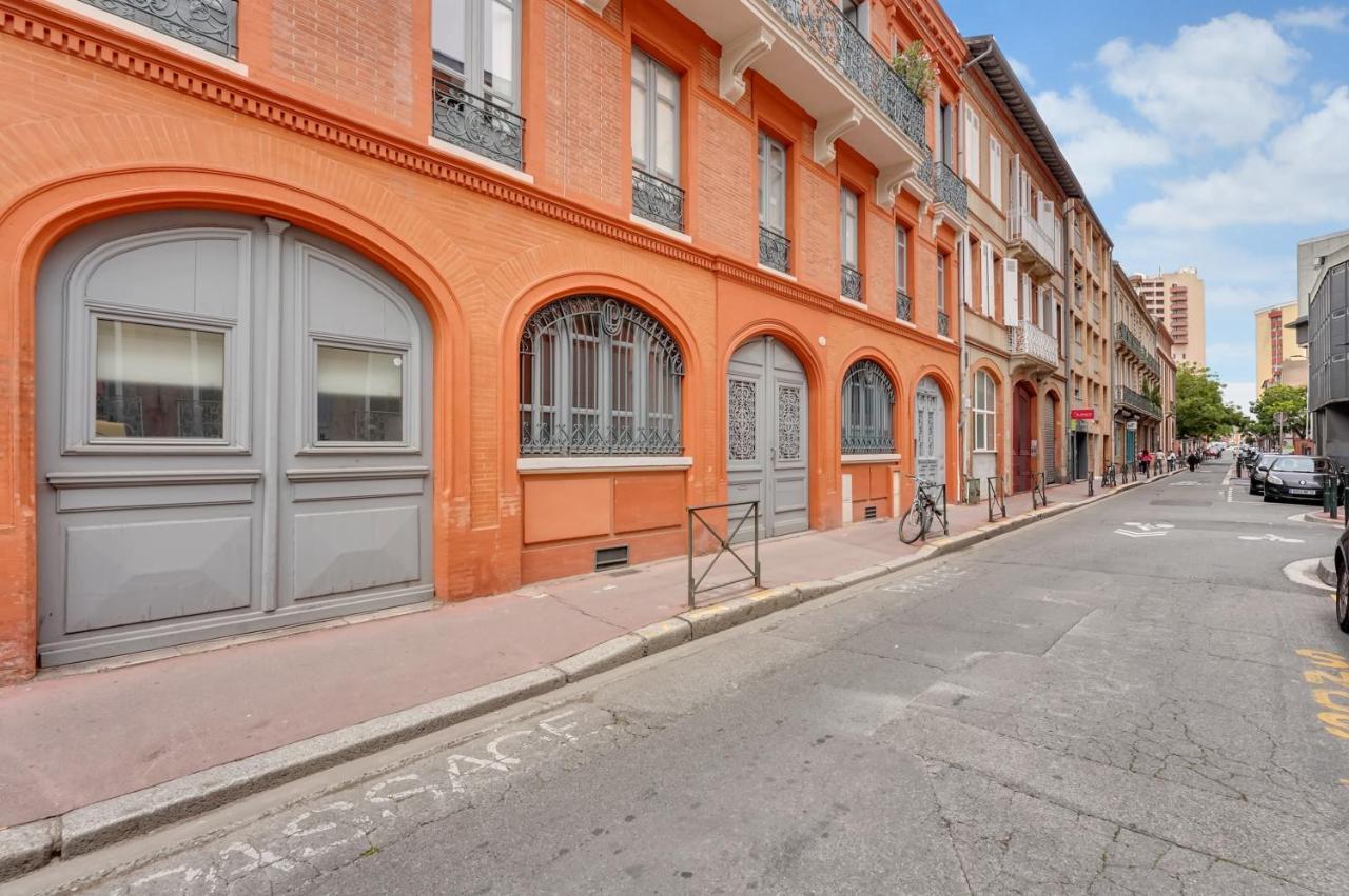 Ferienwohnung Terrasse Riquet - En Plein Coeur De Toulouse Exterior foto