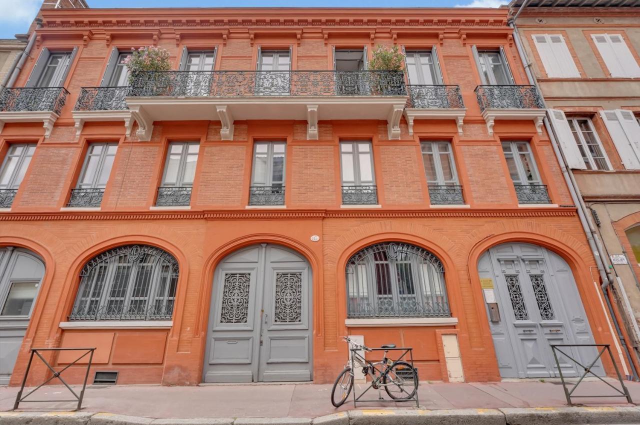 Ferienwohnung Terrasse Riquet - En Plein Coeur De Toulouse Exterior foto